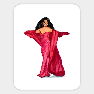 Diana Ross Sticker